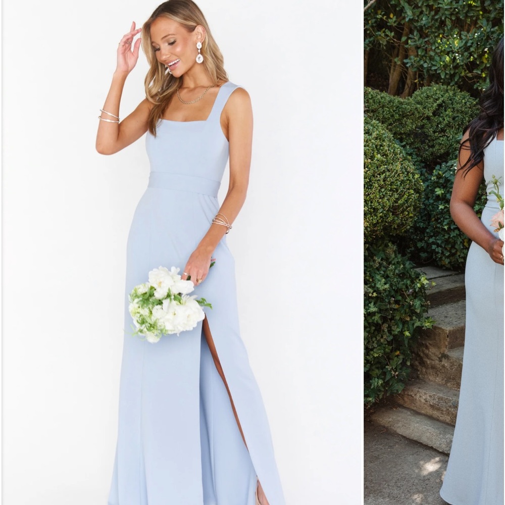 Blue show me your mumu dress
